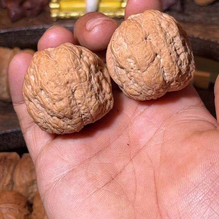 文玩核桃吊坠唐狮玉蟾5