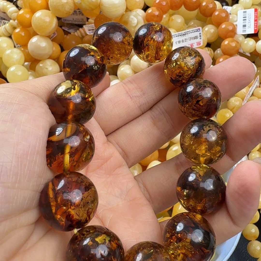 琥珀未镶嵌珠宝奇石