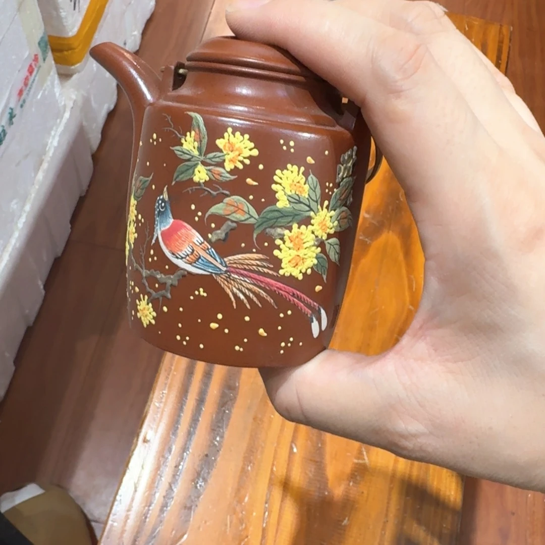 茶壶紫砂神**使160cc原矿精工半手
