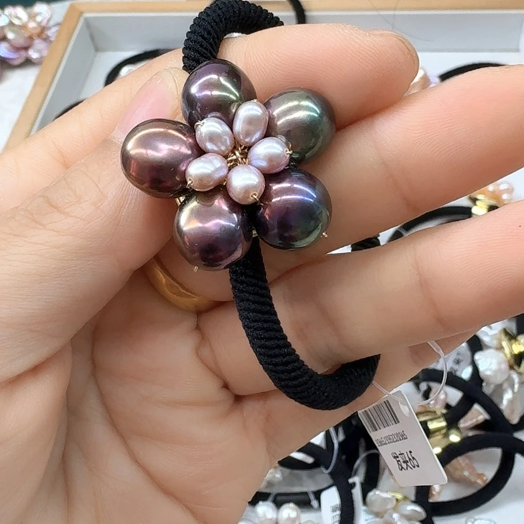 ****未镶嵌淡水珍珠发饰