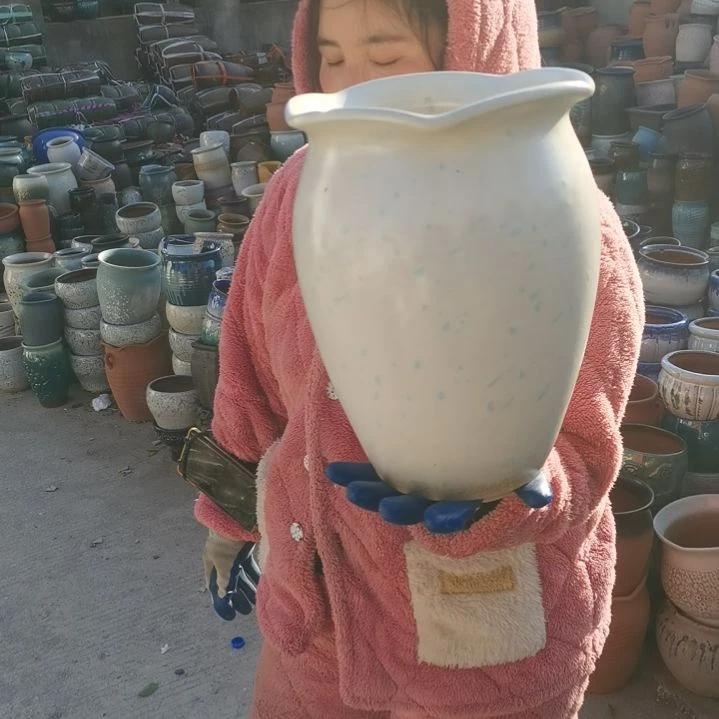 红陶口21高29瑕疵