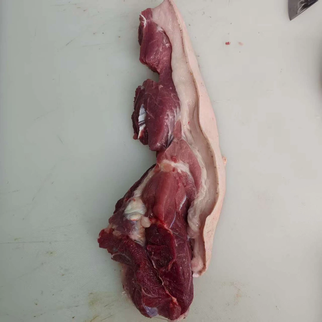 【后腿后座肉W2】大别山新鲜黑毛土猪肉后座肉急冻锁鲜 现宰现称