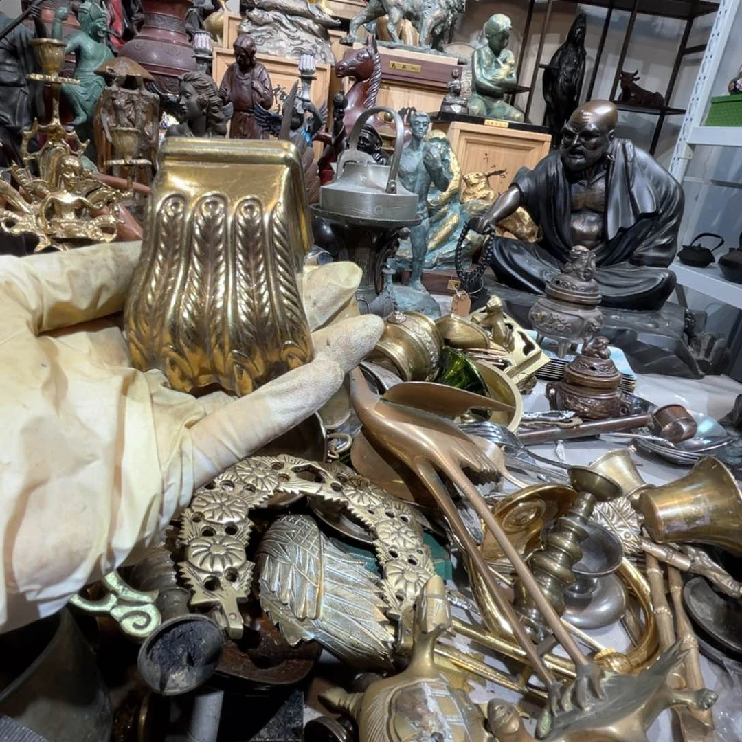 悟*®大阪回流铜器摆件9:9