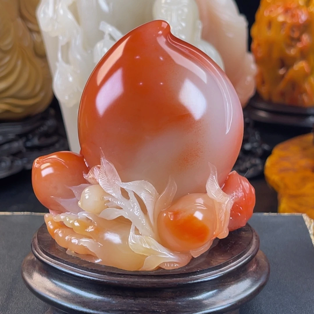 借***猫寿山石寿山石雕刻