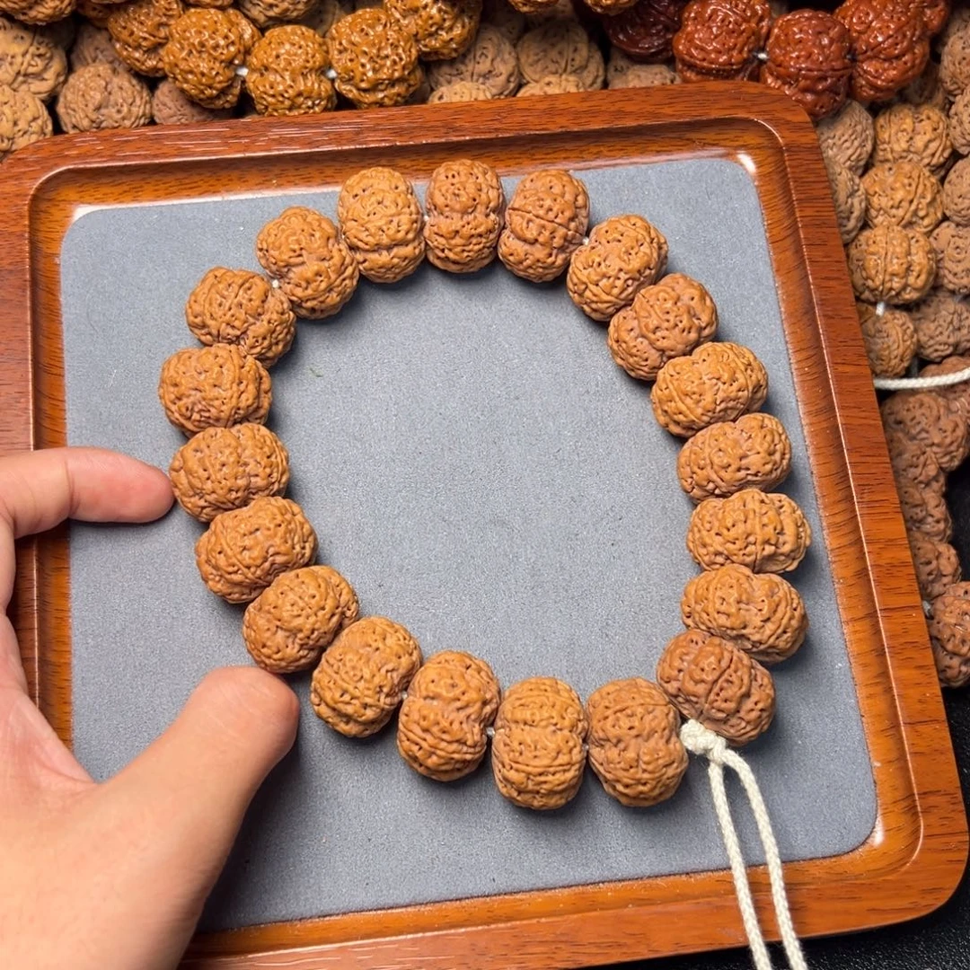 菩提12号尼泊尔大金刚23.5-24无黄梅花蜂窝夹板手持