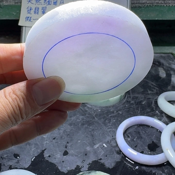 老***三定制翡翠手镯未镶嵌