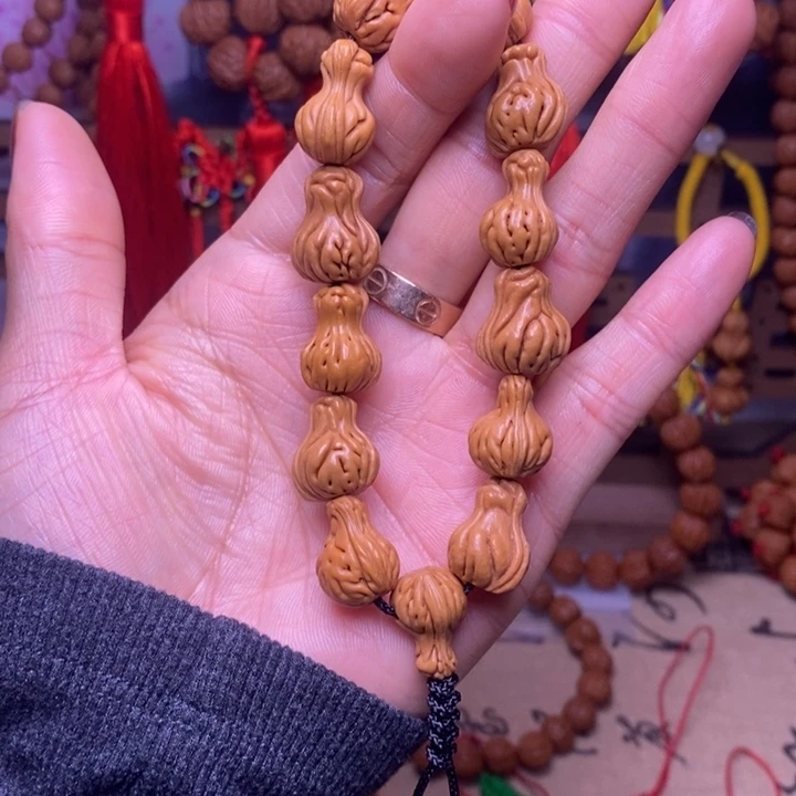 吊坠桃核龙纹桃枭