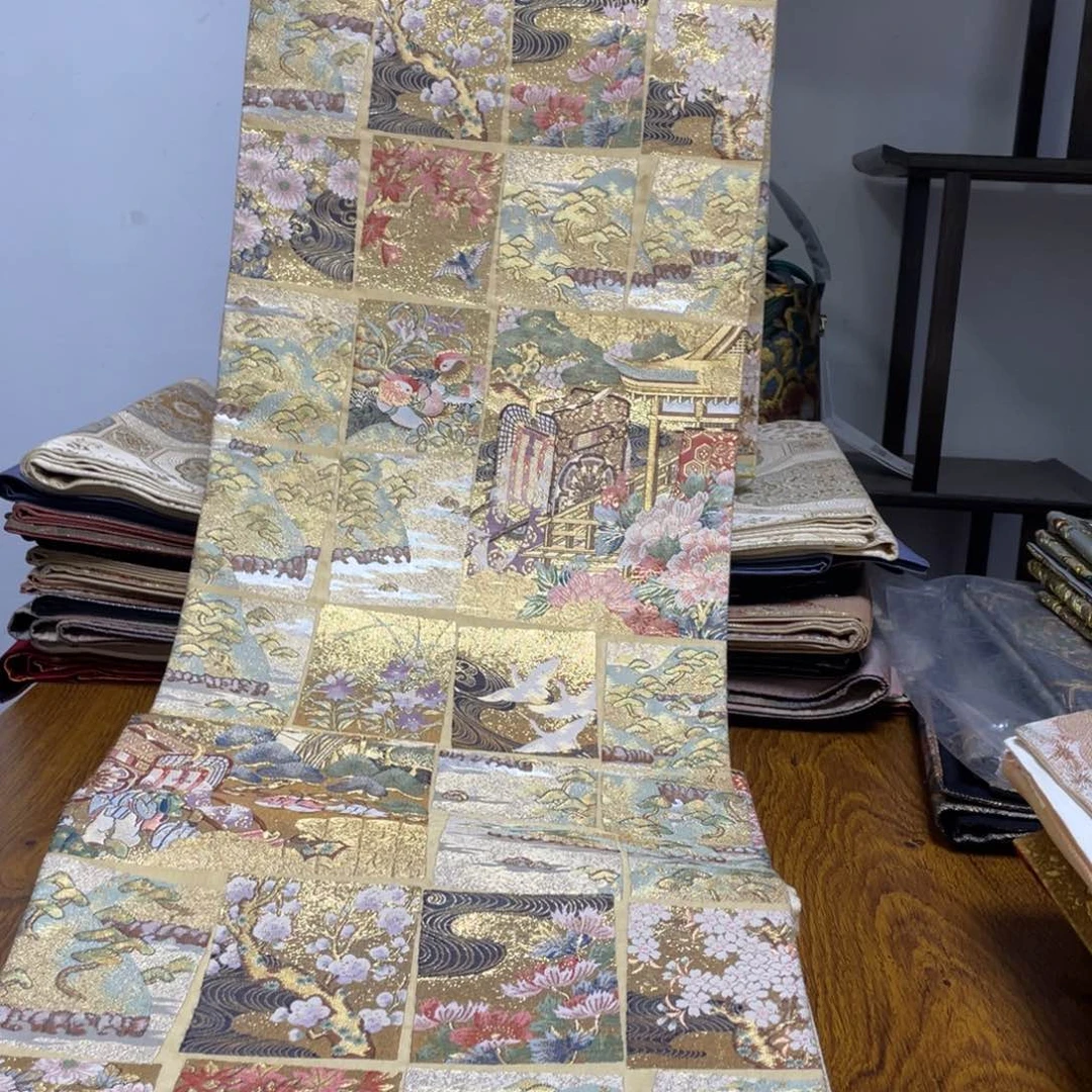 织绣杠*织锦缎工艺技术