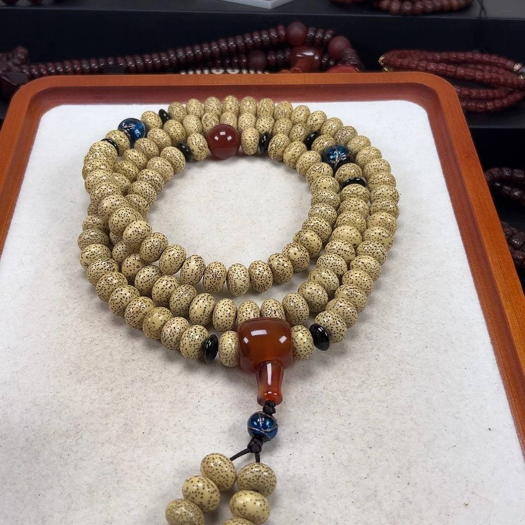 曾***曾星月菩提吊坠星月菩提子