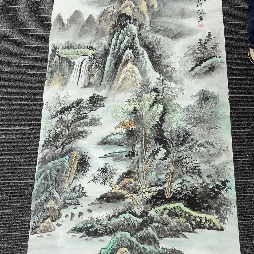 国画国画作品纯手绘