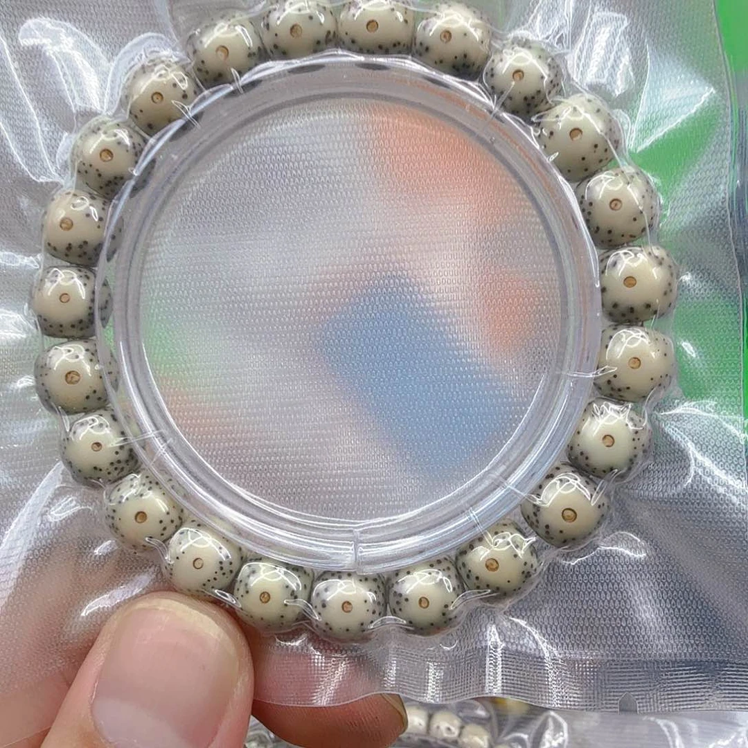 星月菩提手串45长老卡姿兰大眼睛星月菩提单圈10