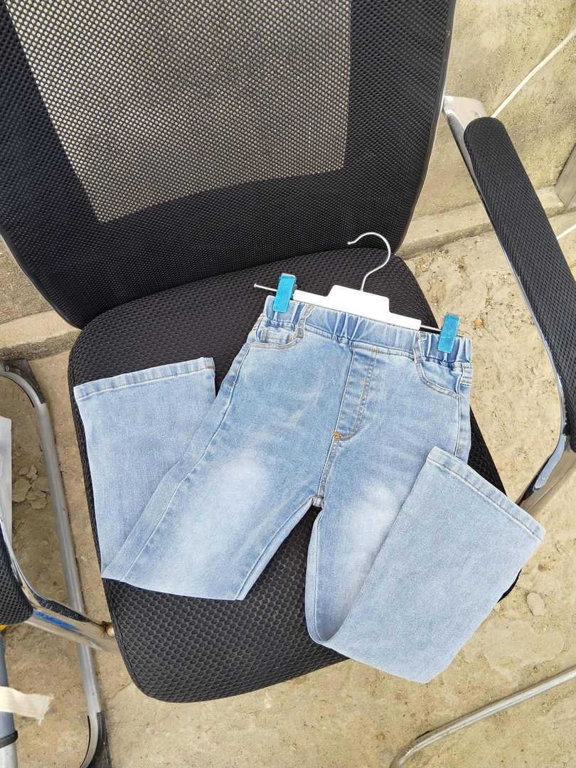 女童微喇牛仔裤2025春款上新中小童儿童微辣儿童微辣牛仔裤