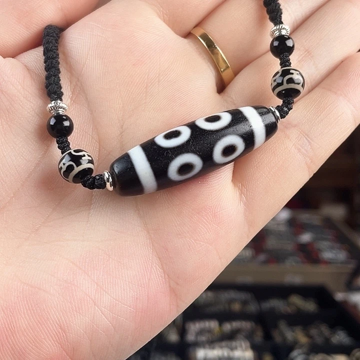 玛瑙/玉髓颈饰合金