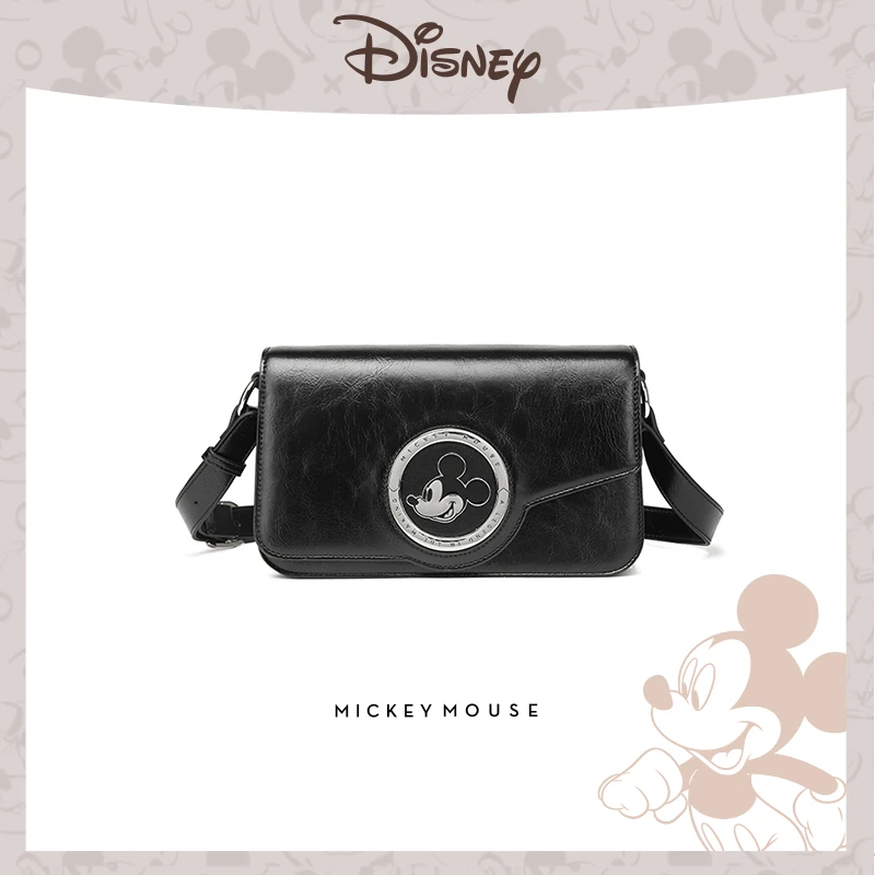 Disney/迪士尼米奇百搭时尚百搭女ins斜挎百搭风小方包