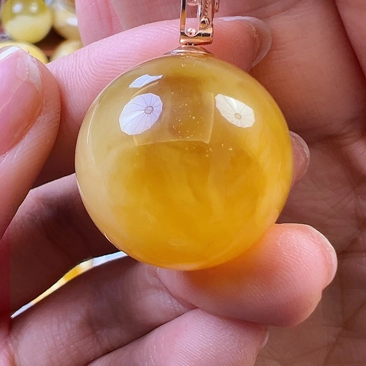 蜜蜡颈饰未镶嵌蜜蜡