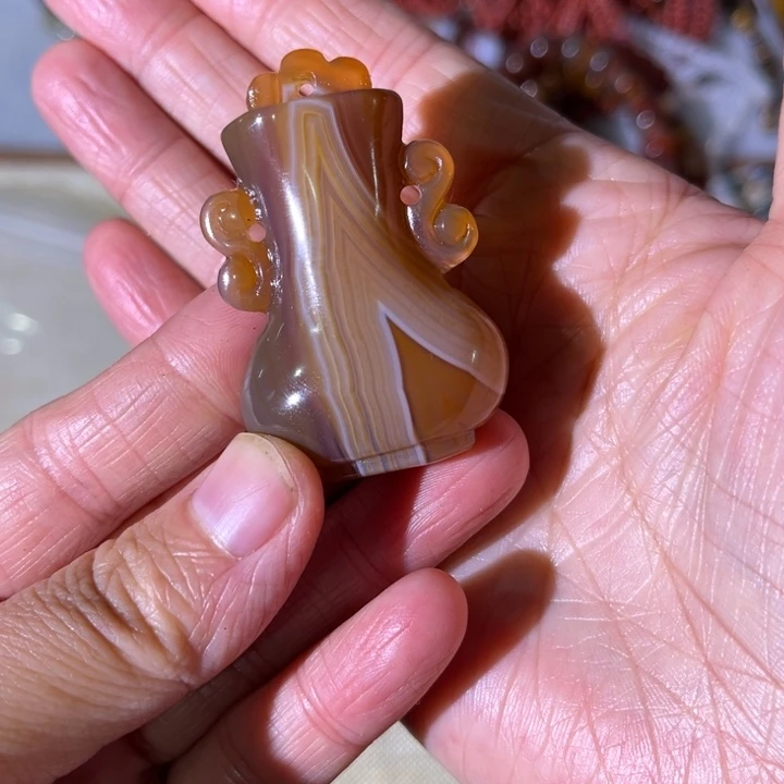 未镶嵌玛瑙/玉髓珠宝奇石