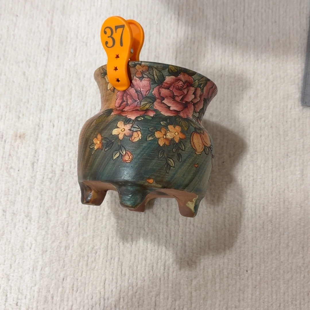 梁***贝花盆紫砂陶瓷多肉花盆精品