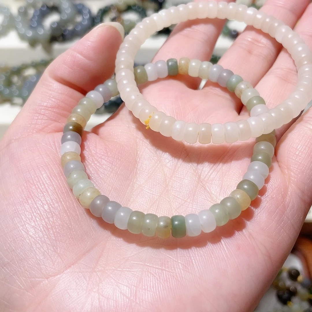 和田玉手串未镶嵌福利款不退换