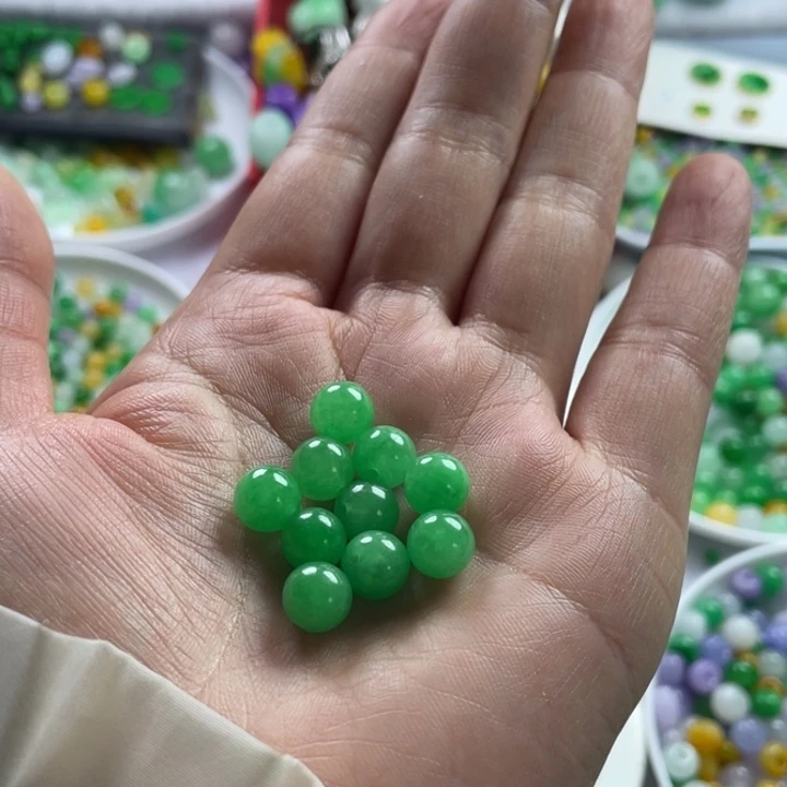 傲***梅非金属卡8绿色珠珠10颗