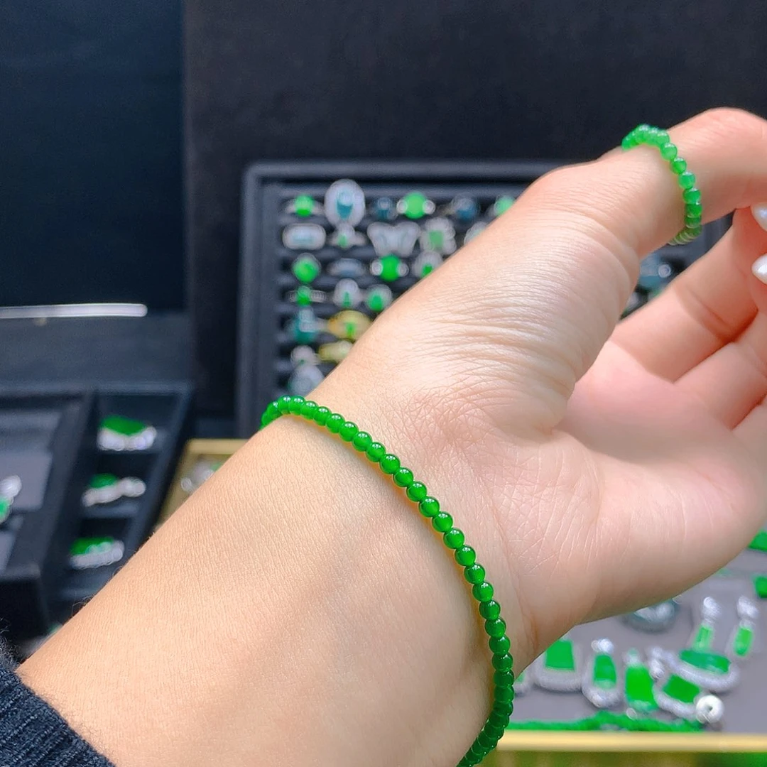 未镶嵌手链翡翠天然翡翠