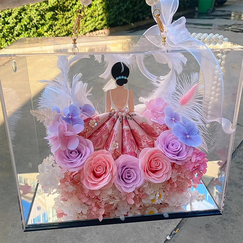 最美妈妈公主裙卡片母亲节530日常有钱花公主裙卡片