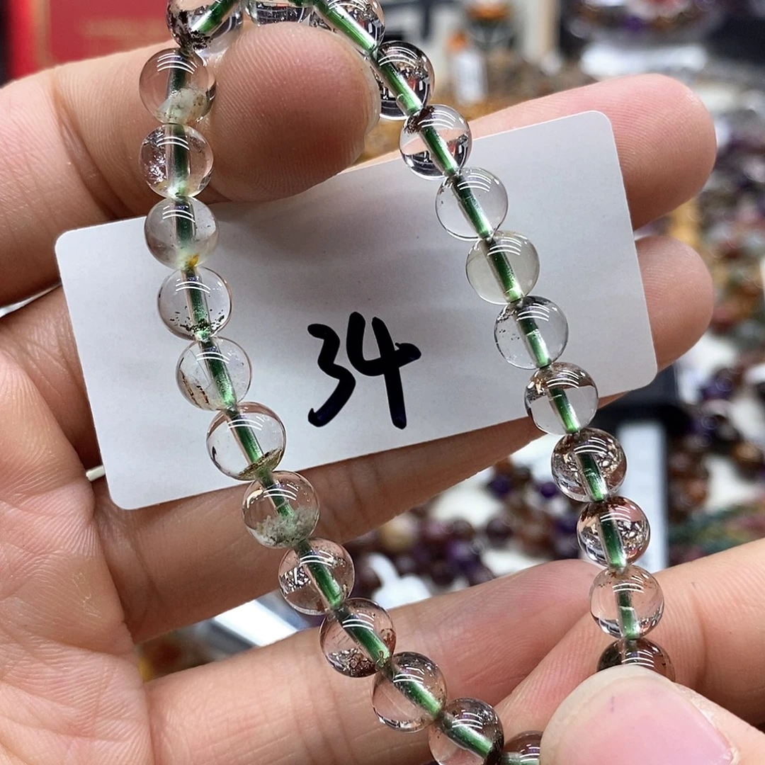 水晶手链未镶嵌天然