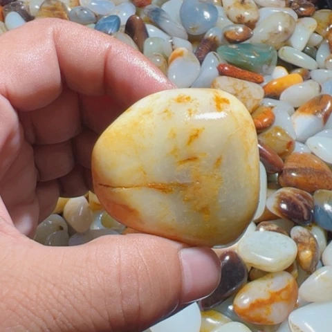 和田玉（糖玉）手链未镶嵌13