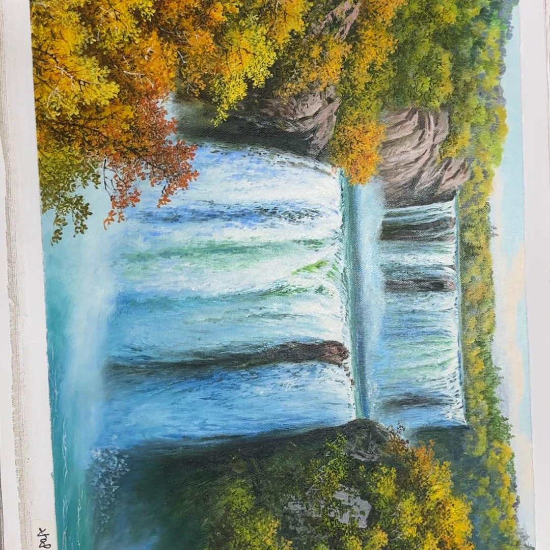 油画你在我心中是最