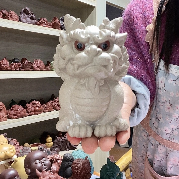 ௸***✿紫砂茶宠宜兴紫砂麒麟