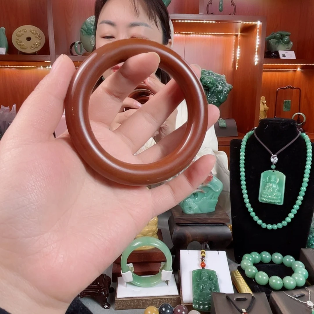 密玉（石英质玉）手镯未镶嵌58