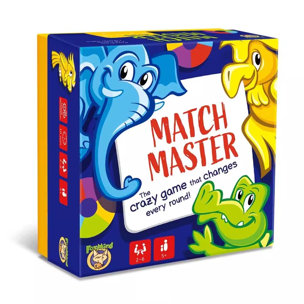 Foxmind 丛林对对碰 亲子互动桌游锻炼专注力观察力益智玩具5+