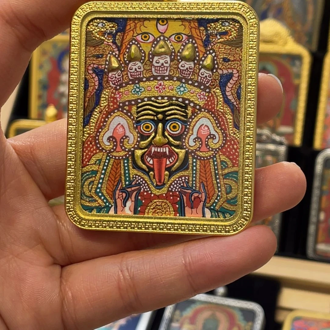 吊坠双龙纹扎基拉姆