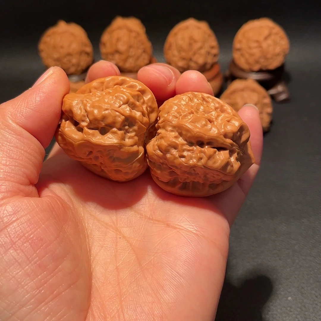 河***铁把件文玩核桃文玩核桃