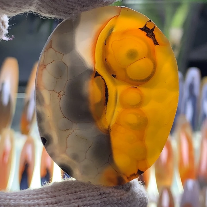 未镶嵌玛瑙/玉髓珠宝半成品174