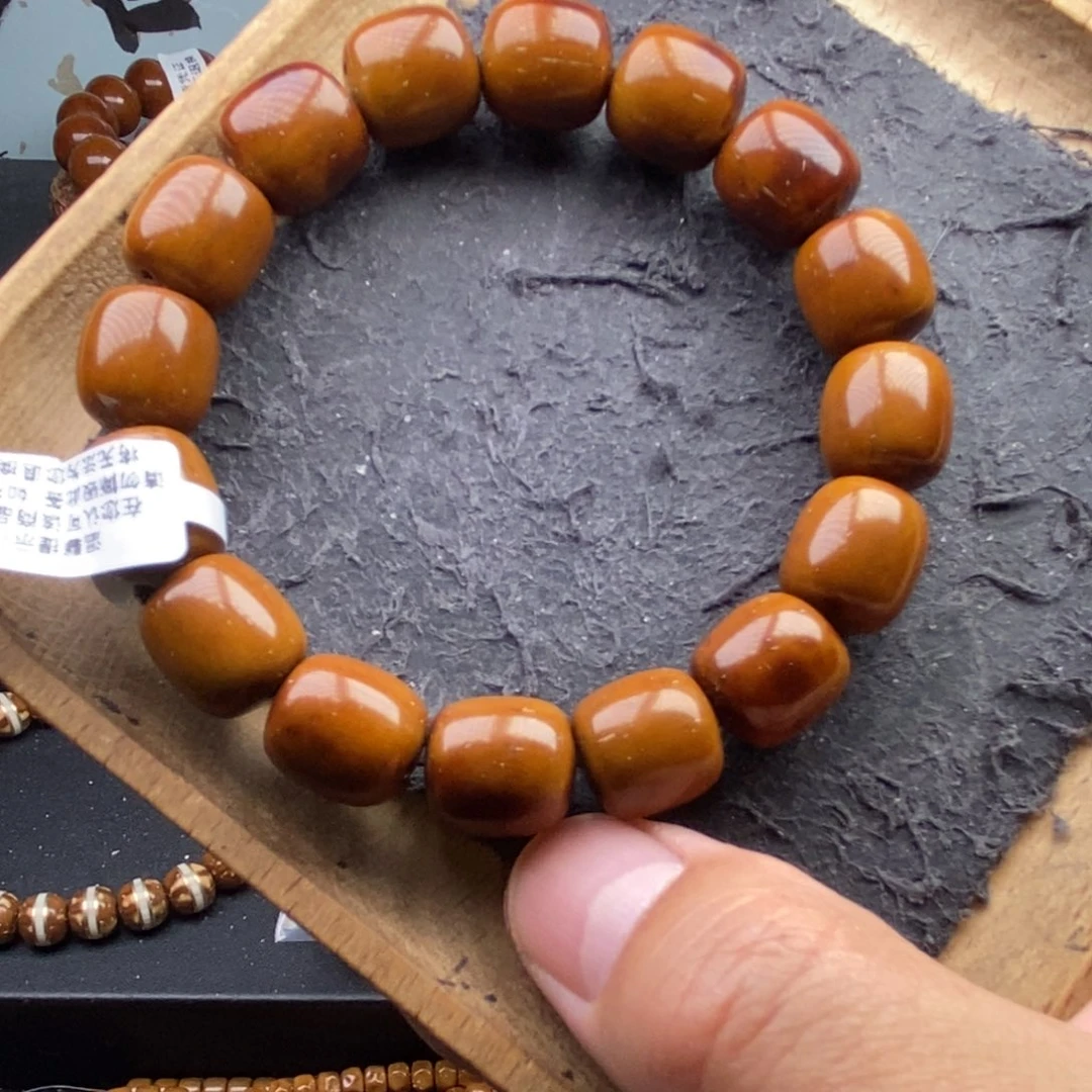 紫金鼠手串13mm天花板纯手工