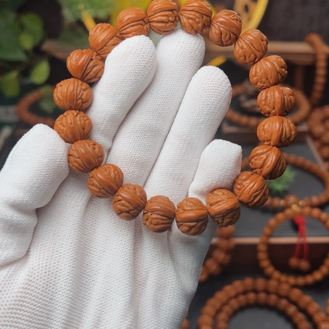 吊坠桃核1.4火麒麟手串