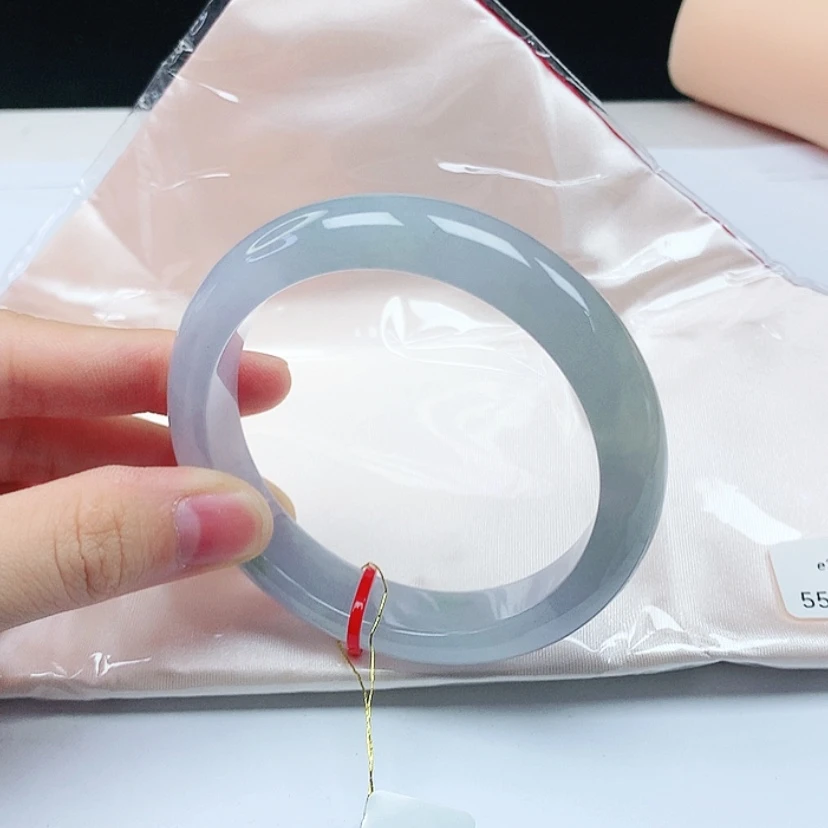 【闪购商品】翡翠手镯未镶嵌缅甸天然a货手镯55+