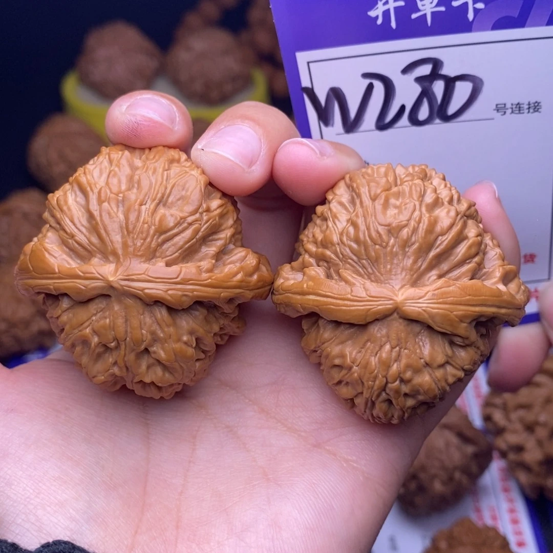 吊坠文玩核桃W280链接 球白44尺