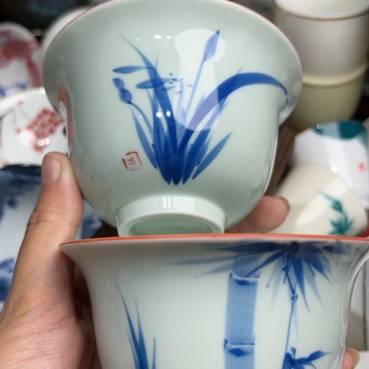 2只微瑕茶具茶具茶具
