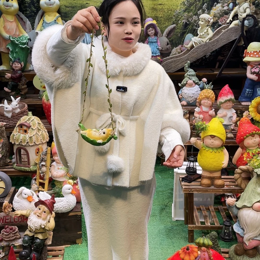 摆件花园摆件红红火火