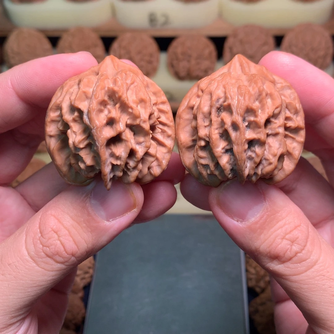 文玩核桃吊坠40山地曹大龙全品