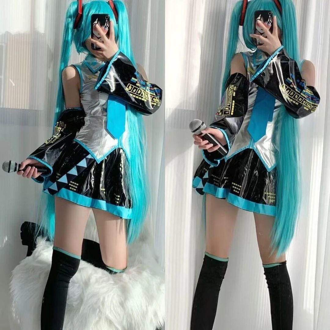 初音未来cos服MIKU公式服少女动漫未来初音JK女装cosplay套装全套