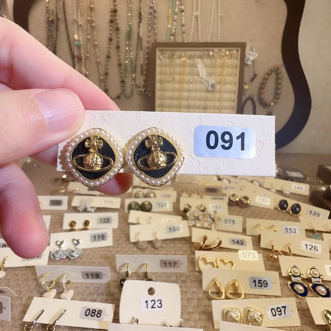 仿珍珠铜合金合金耳钉