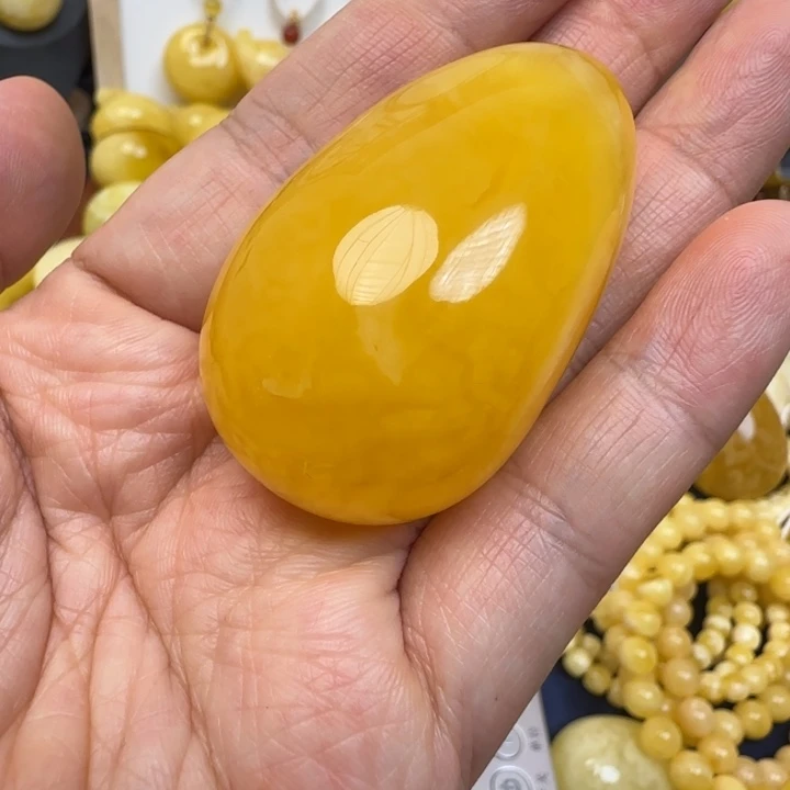 蜜蜡未镶嵌颈饰天然蜜蜡