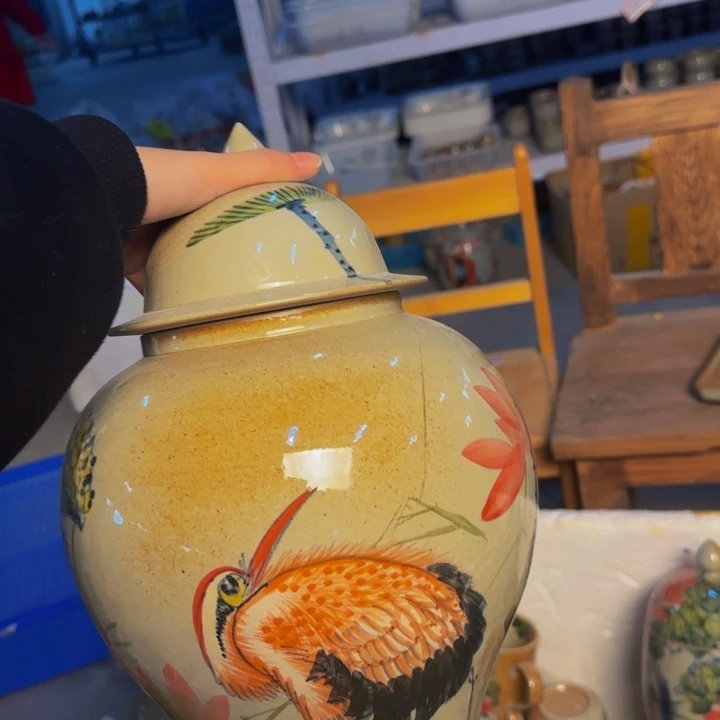 瓷片景德镇陶瓷手工手绘