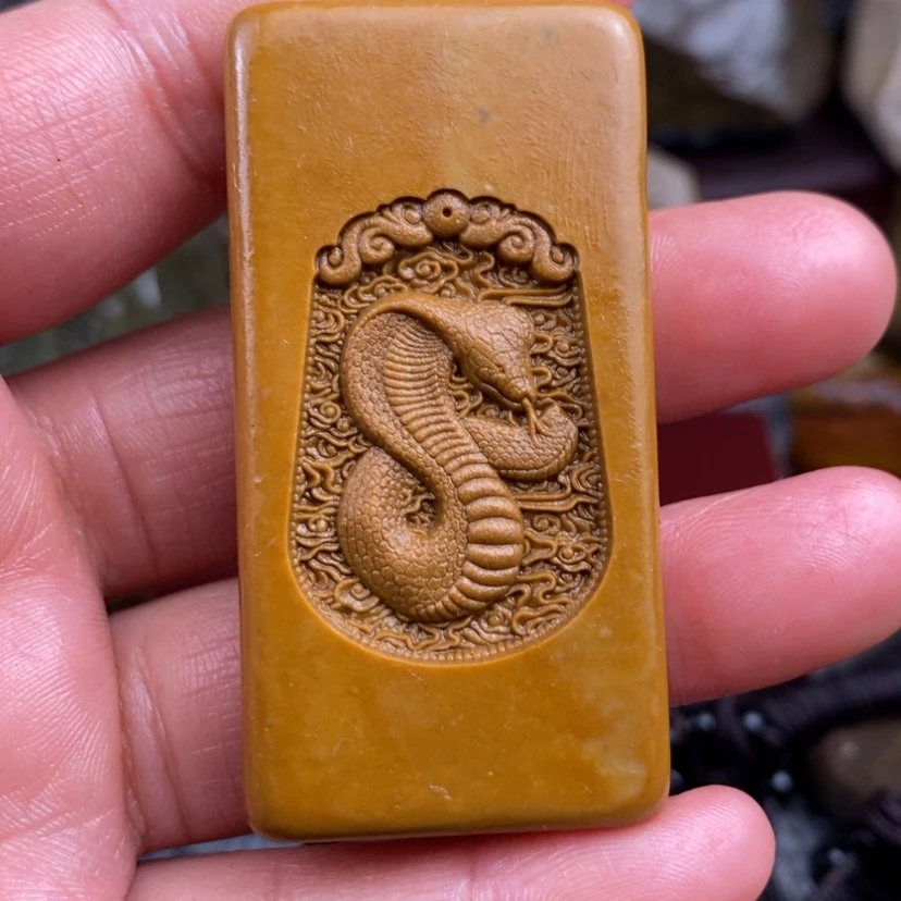 【闪购商品】原石雕刻手把件