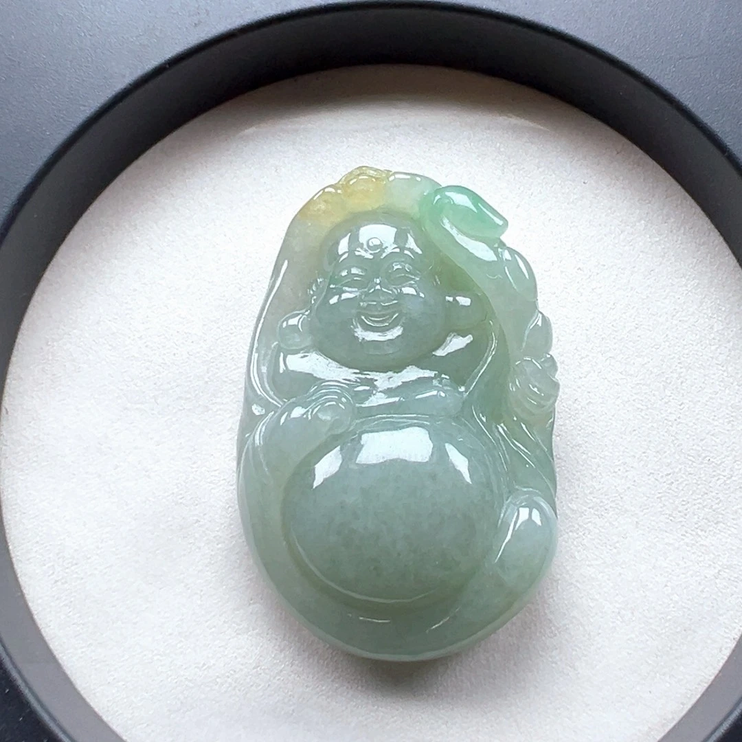 颈饰未镶嵌翡翠佛