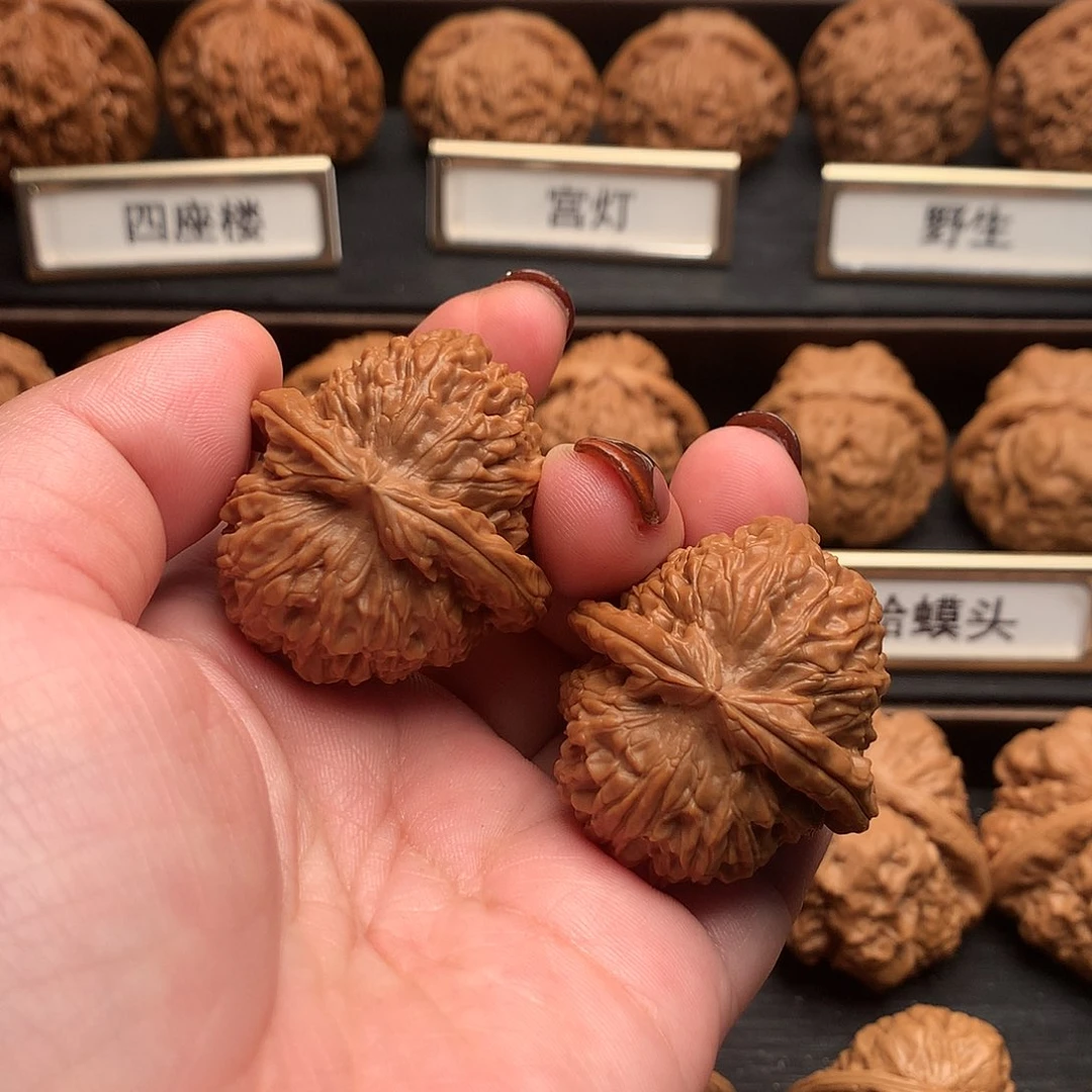 文玩核桃吊坠44号白狮子36