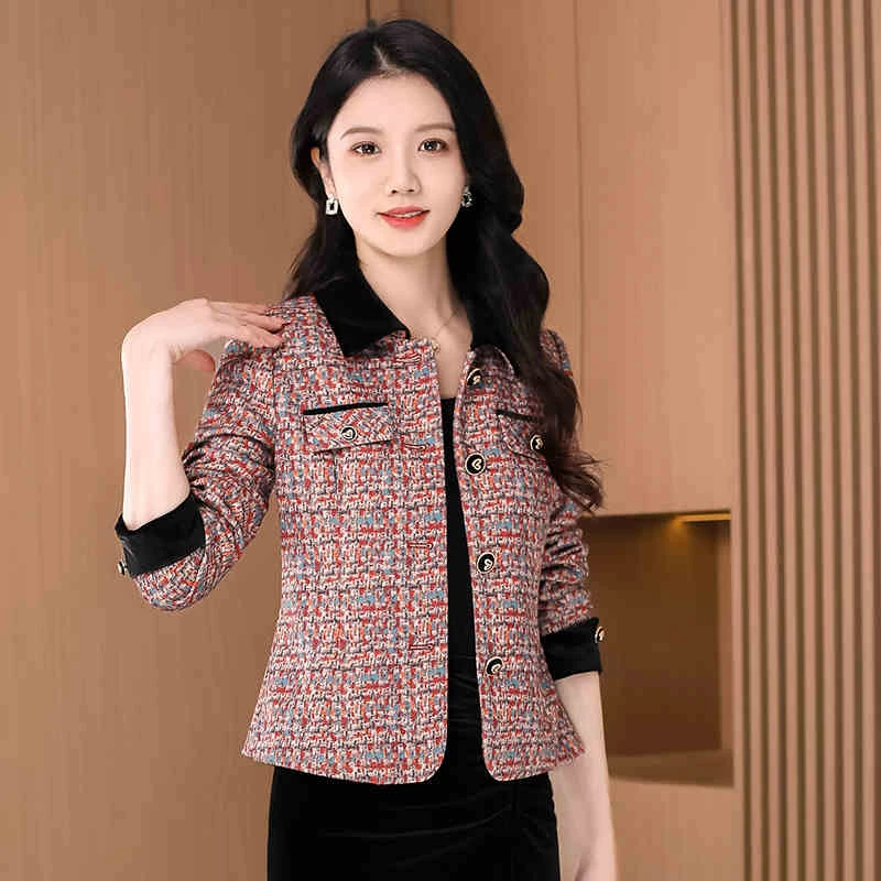 小香风外套女士春秋冬2025新款今年流行爆高端大气时尚洋气小个子