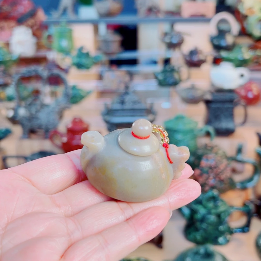 天然石材手工雕刻桃*子